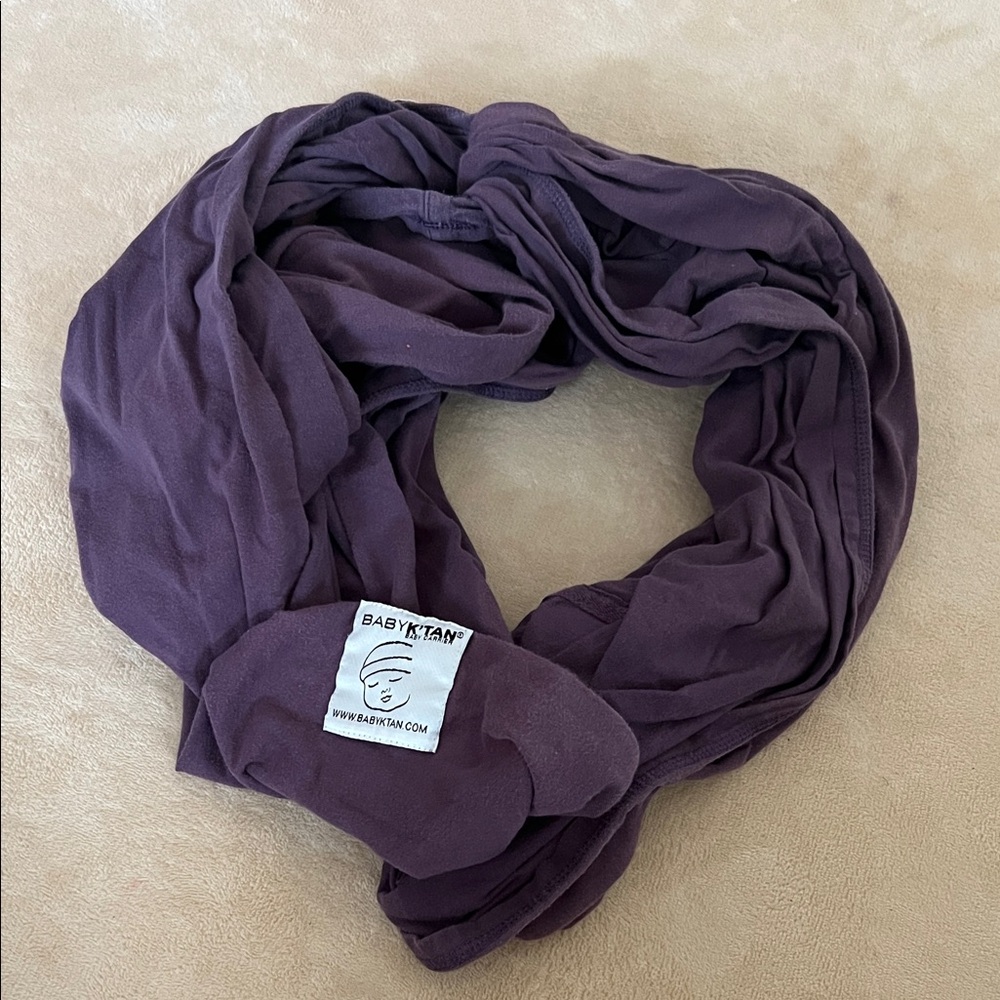 Baby K'tan Infinity Nursing Scarf in Deep Plum